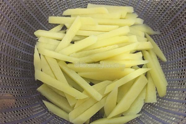 美味烤薯条的做法图解5