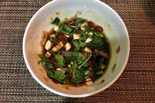 酸辣蕨根粉的做法图解5