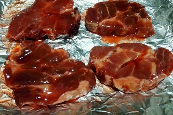 梅花肉叉烧的做法图解4