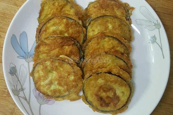 煎茄饼的做法图解5