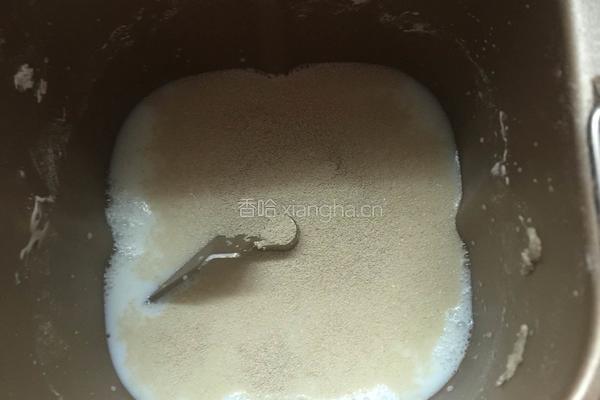 全麦亚麻籽无糖无油欧包的做法图解2