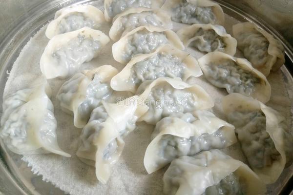 蒲公英馅蒸饺的做法图解6