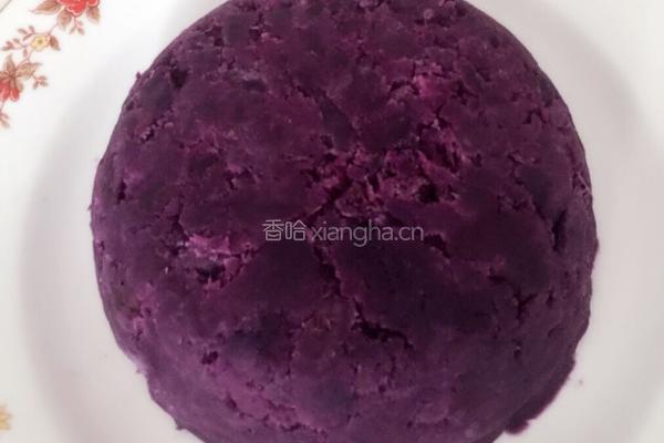 酸奶紫薯泥的做法图解4