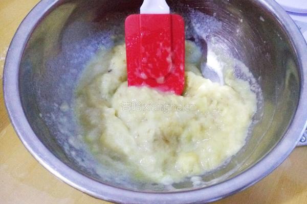 香蕉巧克力豆蛋糕的做法图解10