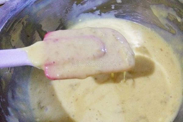 香蕉巧克力豆蛋糕的做法图解12