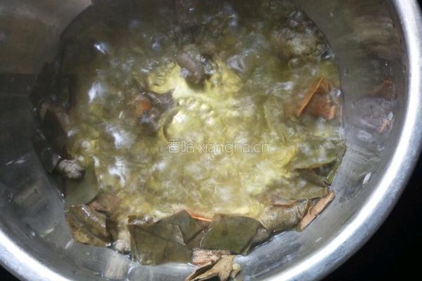 荷叶玫瑰黑糖茶的做法图解3