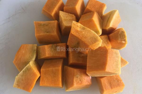 烤南瓜（少油版）的做法图解1