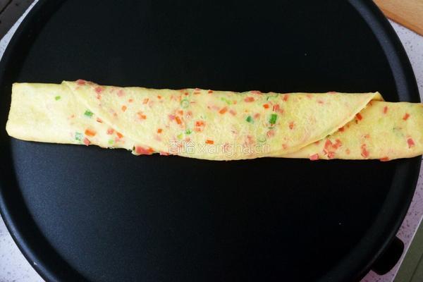 宝宝什锦鸡蛋煎饼的做法图解11