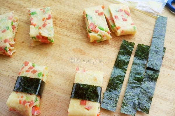 宝宝什锦鸡蛋煎饼的做法图解13