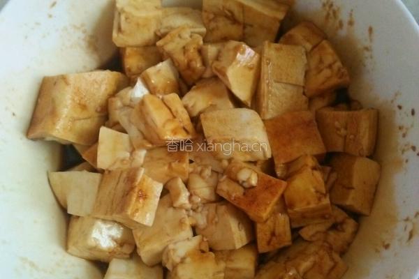 肉沬蒸豆腐的做法图解1