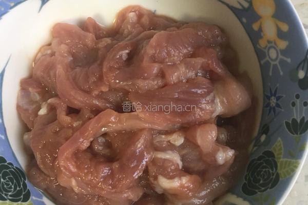 青椒肉丝的做法图解3