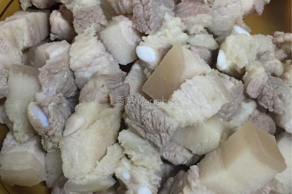 家常红烧肉的做法图解4