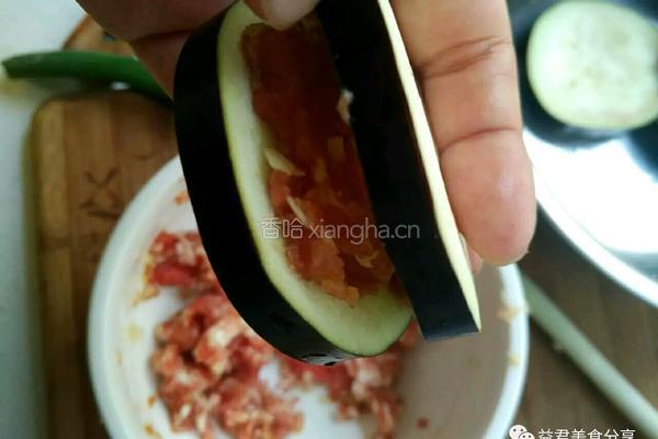 炸茄盒的做法图解4