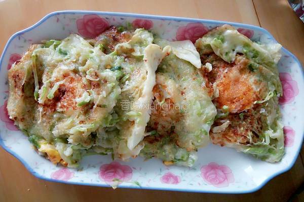 鸡蛋西葫芦饼的做法图解5