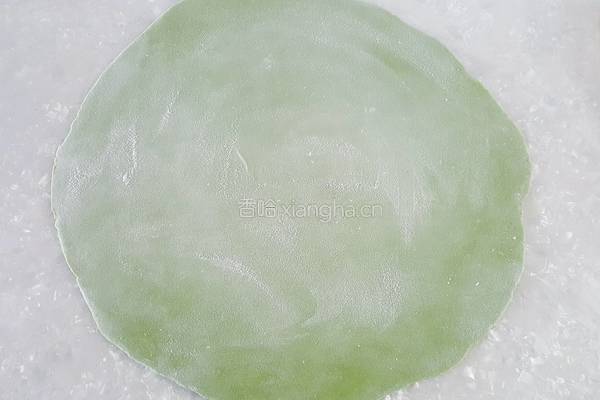 炝拌菠菜汁面的做法图解13