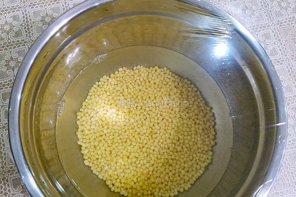 豆沙馅绿豆糕（最好吃没有之一）的做法图解2