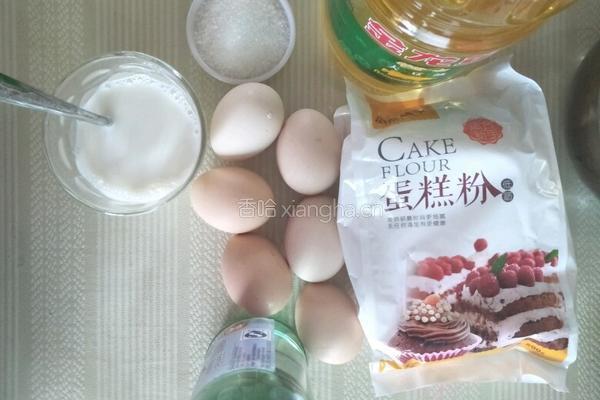 高压锅版蛋糕的做法图解1