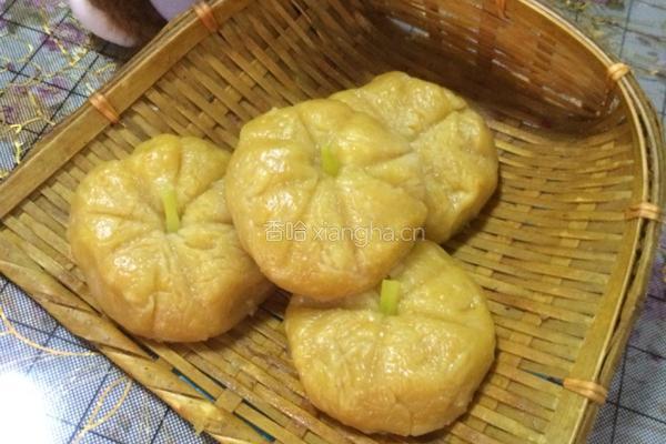 蒸南瓜饼
