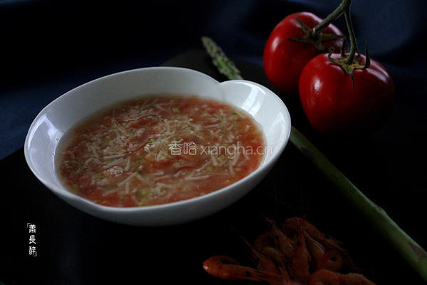 番茄芦笋虾仁面（宝宝辅食）的做法图解12
