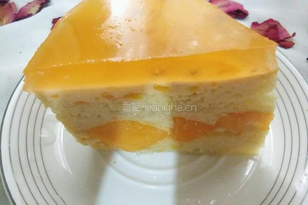 芒果慕斯蛋糕的做法图解16