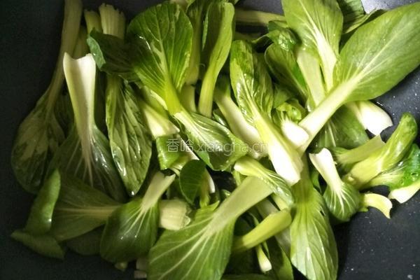 豆饼炒青菜的做法图解7