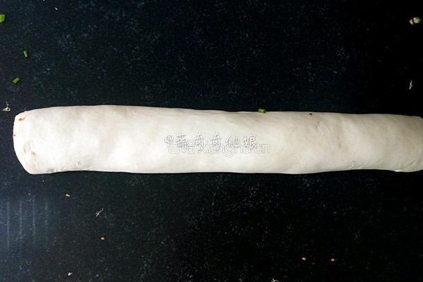 葱香肉松手撕土司的做法图解10