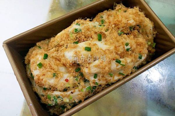 葱香肉松手撕土司的做法图解15