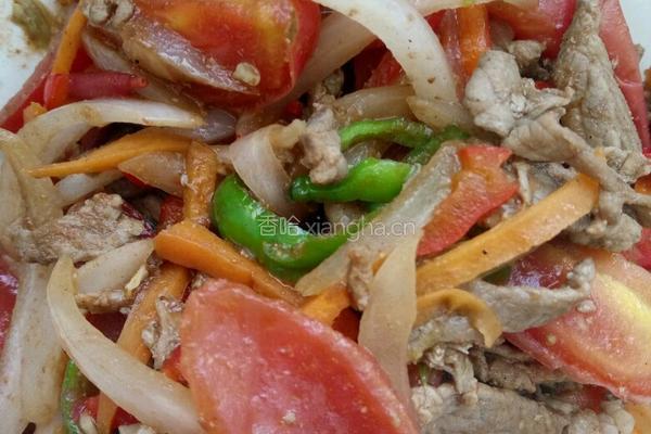电饼当牛肉馅披萨的做法图解4