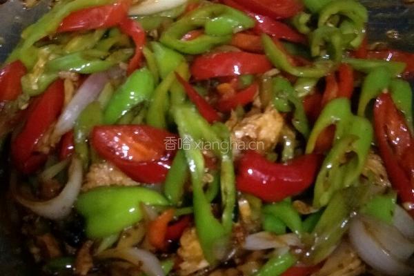家常辣椒小炒肉的做法图解5