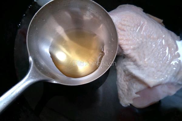 凉拌鸡腿肉的做法图解3