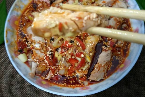 凉拌鸡腿肉的做法图解10