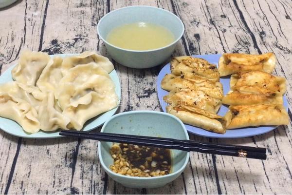 香葱猪肉水饺/锅贴的做法图解21