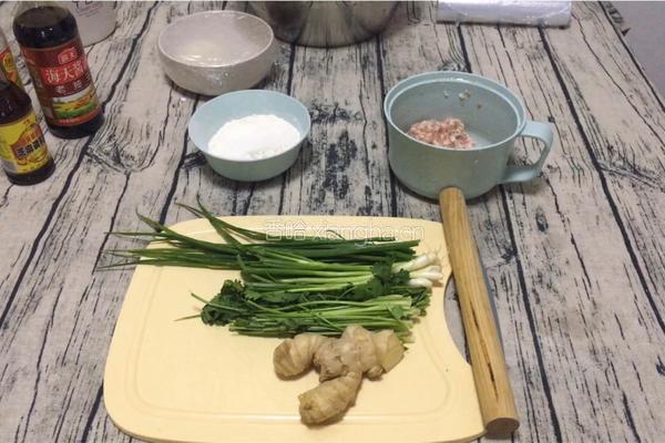 香葱猪肉水饺/锅贴的做法图解6