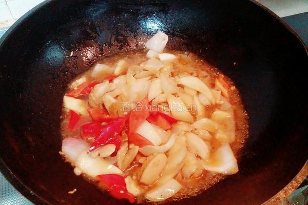 黑椒鸡片杏鲍菇的做法图解11