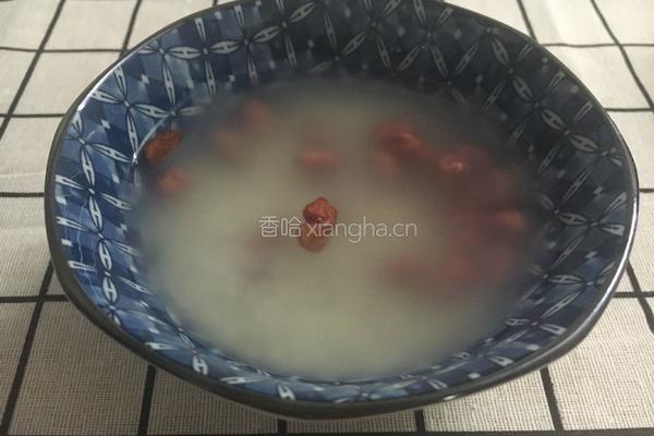 猴头菇山药养胃粥的做法图解4
