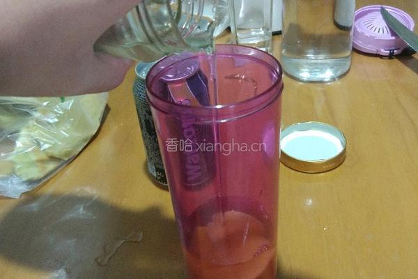 黄桃气泡苏打（黄桃汽水）的做法图解4