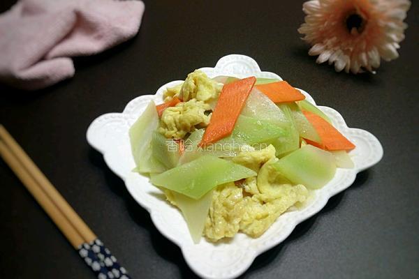 莴笋炒鸡蛋的做法图解10