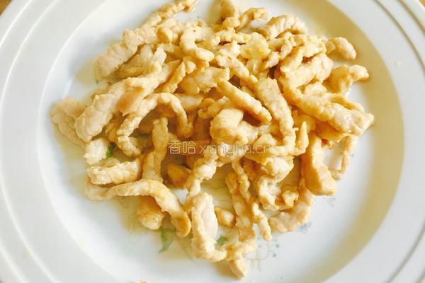 芹菜肉丝炒黄豆腐的做法图解8