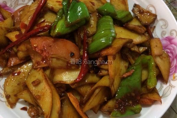 肉炒杏鲍菇的做法图解6