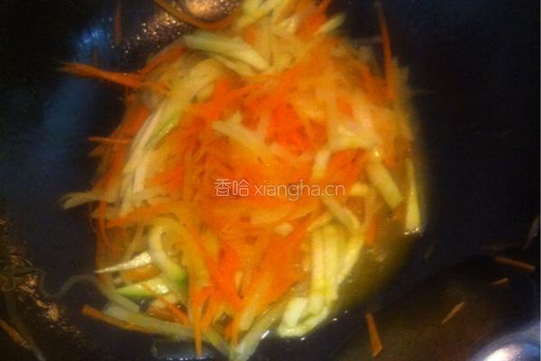 夏日萝卜丝的做法图解6