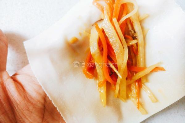 宝宝蔬菜卷的做法图解12