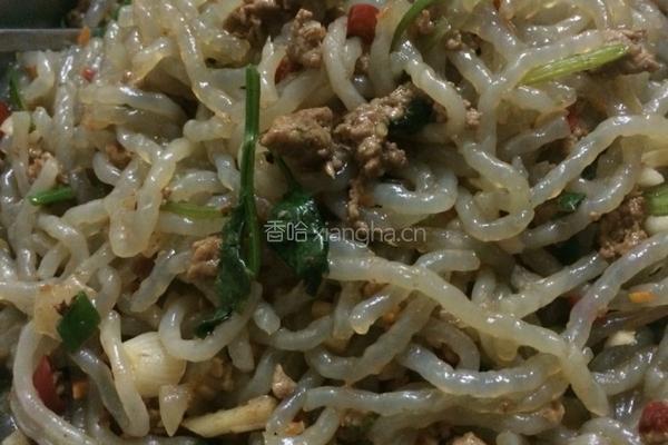 红薯粉肉碎的做法图解9