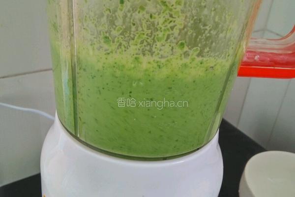 木薯椰浆班兰糕的做法图解2