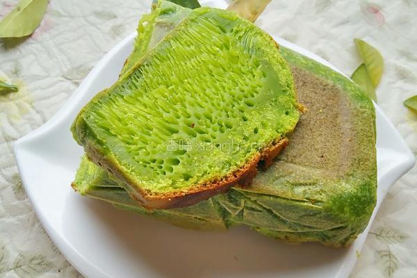 木薯椰浆班兰糕的做法图解12
