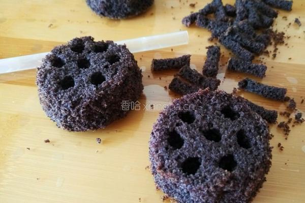 煤球小蛋糕的做法图解11