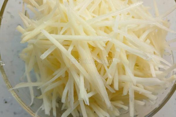 红油土豆丝的做法图解4