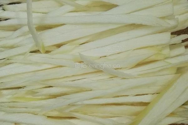 籽虾茭白的做法图解1