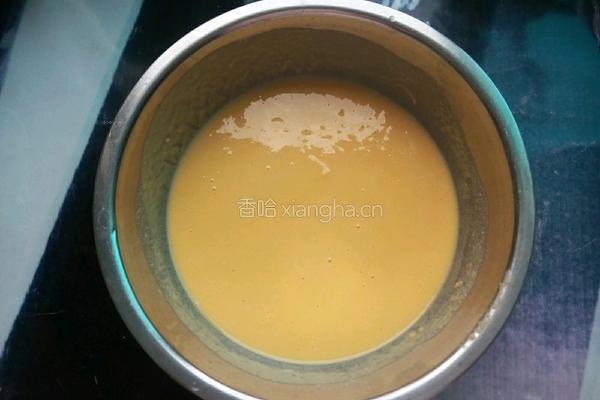 奶香玉米饼的做法图解4