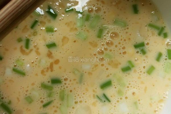 葱煎鸡蛋饼的做法图解3