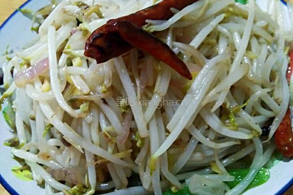 酸辣绿豆芽的做法图解7